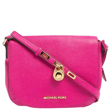 michael kors hamilton nylon messenger purse